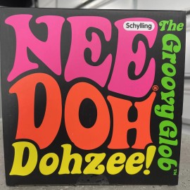 Schylling Dohzee The Groovy Glob NEE DOH Soft Cush Plush Pink Ball NEW