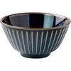 Minoru Pottery Mino Ware Kiln Hen Sendan 120 Rice Bowl,