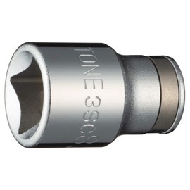 TONE 3SC-08 Nut Catch Socket (6 Angle) Drive Angle 0.3 inch (9.5 mm) (3/8 mm), Double Side Width 0.3 inches (8 mm)