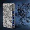 LcFun Electric Lighter - USB Rechargeable, Dual Arc Plasma Lighter,