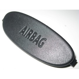 MINI R55 Left C-Pillar Airbag Badge Trim Carbon Black 51432756067 Genuine
