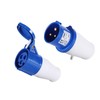 SIPUN 3 Pin Industrial Plug/Socket Connector 240V Power Electrical Machine