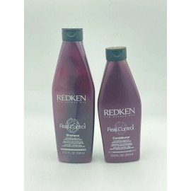 Redken Real Control Hair Shampoo 10.1oz and Conditioner 8.5oz Set NEW!