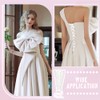 nbeads Wedding Dress Corset Kit, Wedding Dress Zip Replacement Corset
