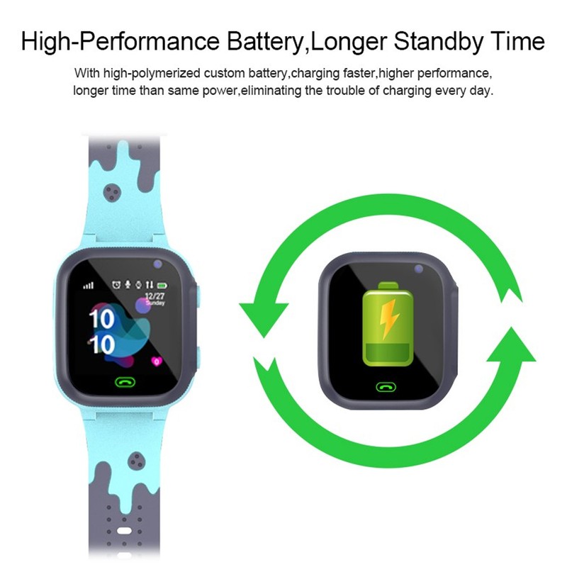 Kids Smartwatch 1.44in Color Touch Screen Children Smart Watch 2G