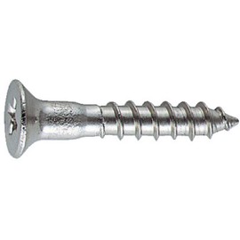 TRUSCO B60-4520 Countersunk Wood Screws, Stainless Steel, M4.5 x 20, 40 Pieces