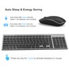 Wireless Keyboard Mouse Combo, 2.4G Compact and Ultra Slim Wireless