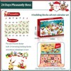 Kids Advent Calendar 2024 Christmas Building Blocks Set 12 in1,24