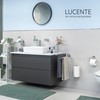 bremermann® LUCENTE bathroom range - 2-Piece Hand Towel Hook Set