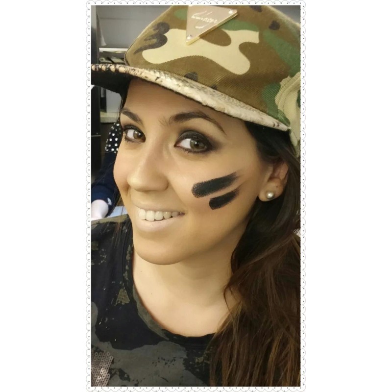 Falcon.1 Maquillaje Betún Militar Paintball Camuflaje Gotcha Caza
