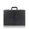 solo Grand Central Attaché Case Briefcase with Combination Locks, Black, One Size