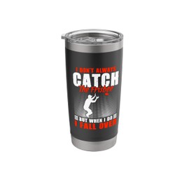 Catch The Frisbee Disc Golf Sport Ultimate Funny Frisbee Stainless Steel Insulated Tumbler