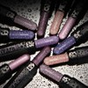 LUXAZA PRO Purple Eyeshadow Stick 6PCS Set, Metallic Shimmer Matte