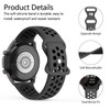 20mm 22mm Silicone Watch Bands Quick Release Replacement Wristband, Soft