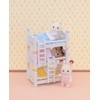 Calico Critters Triple Baby Bunk Beds, Dollhouse Toy Furniture, Multicolor,