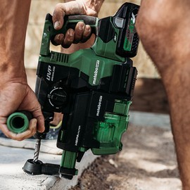 Metabo HPT 18V MultiVolt™ Rotary Hammer | Tool Only - No Battery | 1-1/32-Inch Capacity | SDS Plus | Low Vibration Handle | Reactive Force Control | DH1826DAQ4