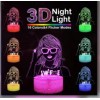 Unbranded 3D Creative Visualization LED Lamp SWIFTIE w Remote &