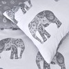 Sleepdown Reversible Bedding Set, Soft, Easy-Care Duvet Cover with Matching