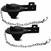 2 Pack Toilet Flapper Replacement Kit 2 Inch Universal Toilet