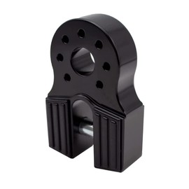 Riloer 30,000 lbs Winch Connector, Winch Hook Rope Tow Hook Connector, Mounting Aluminium Alloy Rescue Tow Hook Connector