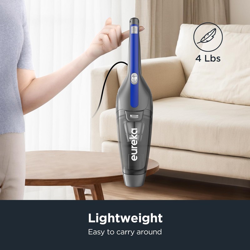 Eureka Corded Stick Vacuum Cleaner for Home Pet Hair, Lightweight