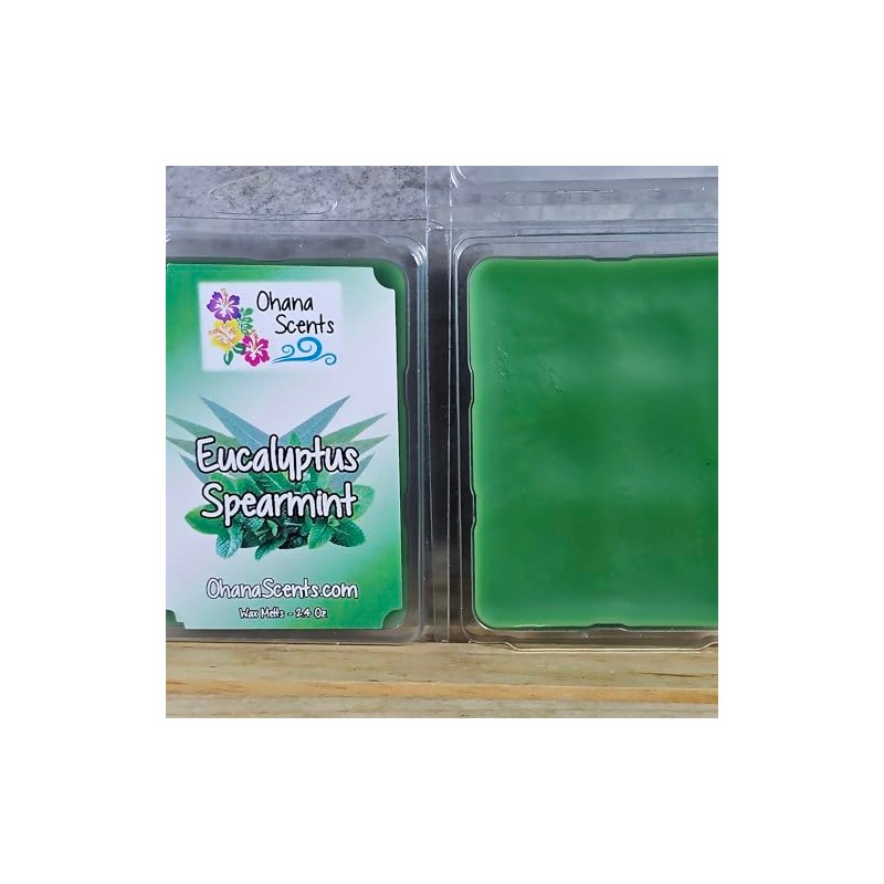 Ohana Scents Eucalyptus Spearmint Wax Melts