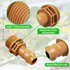 JAYEE 1/2 Inch Drip Irrigation Fittings to 1/2 Inch Male