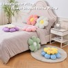 Vdoioe Flower Pillow, Flower Shaped Throw Pillow Cushion Seating six