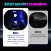 Sylvil 4 PCS USB LED Car Interior Atmosphere Lamp, Portable