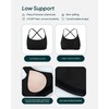 PAVOI ACTIVE Open Back Strappy Yoga Workout Bras for Women