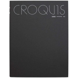 MARUMAN SKETCHBOOK CROCKY LARGE CREAM COTTON PAPER 356 x 268 Assorted Colors SL2