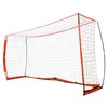 CHAMPRO Brute Soccer Goal - 12' x 6', ORANGE, WHITE