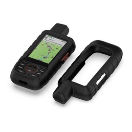 Moorovgi Hülle kompatibel für Garmin GPSMAP 66i/Garmin GPSMAP 67i,Silikon Schutzhülle Skin - GPS Bike Zubehör