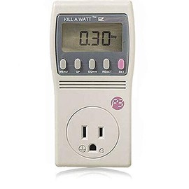 P3 International P4460 Kill A Watt EZ Electricity Usage Monitor, Grey