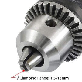 Bestgle 1.5-13mm Capacity Key Drill Chuck Adapter 1/2-20UNF Thread Quick Change Impact Driver Bits Conversion Chuck