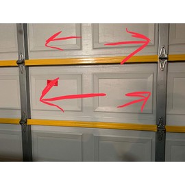 NASA TECH White Reflective Foam Core 2 Car Garage Door Insulation Kit 18FT (Wide) x 8FT (HIGH) (5 Rows 20 Panel) R8 Made in USA New and Improved Heavy Duty Double Sided Tape (Also FITS 18X7)