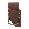 TOURBON Leather Tool Holder Plier Pouch Steel Loop Hammer Holster