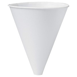 Solo 10BFC-2050 10 oz White Paper Cone Cups (Case of 1000)