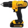 DEWALT DEWALT 20V Max Cordless Drill/Driver Kit, 2 Batteries and