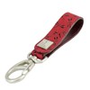 Indenya 4701-03-008 Belt Strap Key Chain B Deer Leather Red