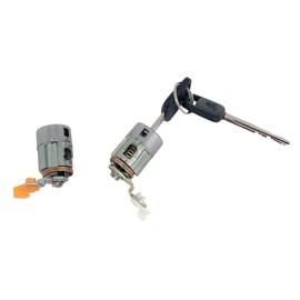 Golden Selection Door Lock Cylinder with 2 Keys Compatible with 1996-1999 Mitsubishi Eclipse 2.4L Dodge Avenger 2.5L V6 2.0L L4 DL-258 DL258 MR286058 MR264482 MR264481