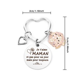 Geschenk für Mama, Muttertagsgeschenk, Geburtstagsgeschenk, Mama, Schlüsselanhänger für Mama, Geschenk für Mama, Geschenk für Mutter, Mutter, Geschenkidee, personalisierbar, Geschenk zum Muttertag
