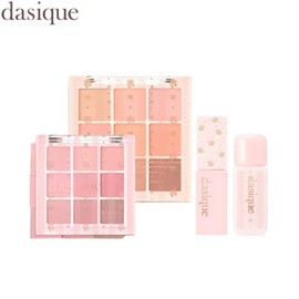 DASIQUE Cottagecore Set 3items [Shadow/Tint/Blush], Shadow Palette#$%Silky Veil Blush 7g#$%Juicy Dewy Tint 3.5g:39 Rose Cottage(Mini)-04 Rosy Milk-30 Rose Dream