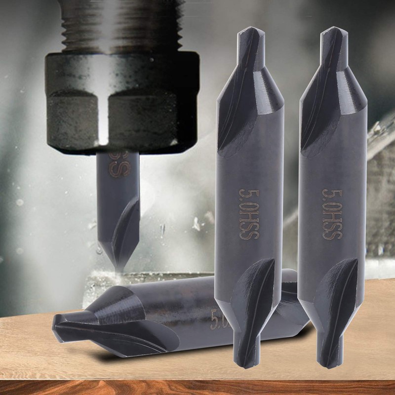 5 x 5 mm High-Speed Steel Centre Drill, Drilling Tool,