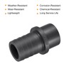 sourcing map PVC Pipe Fitting 30mm Barbed x 32mm OD