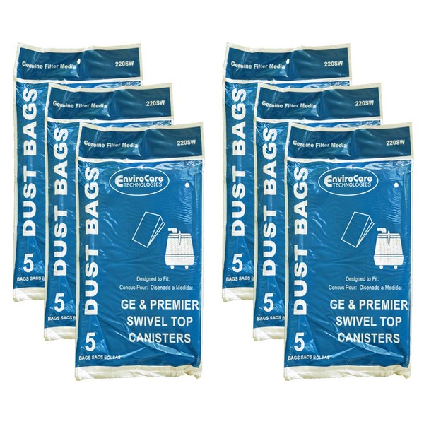 30 GE, Premier, Whirlwind, Everclean Swivel Top Canister Tank style