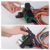 WMPHE 14 Circuit Wiring Harness Kit, Professional Universal Electrical Wire