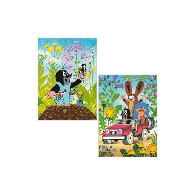 10-He Pack of: The 10 Most Lovely Mole-Postcards + +