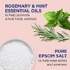 Dr Teal's Pure Epsom Salt Soak, Wellness Therapy with Rosemary