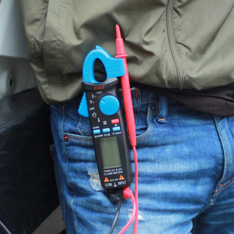 Bside ACM91 1mA Clamp Meter DC/AC Current True RMS Auto-Ranging